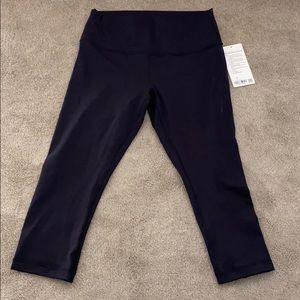 Lululemon Wunder Under Crop 21”